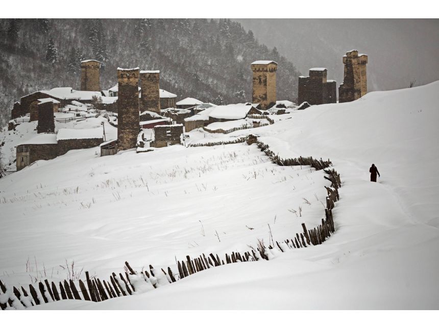 ახალი წელი სვანეთში დეკემბერი - იანვარი