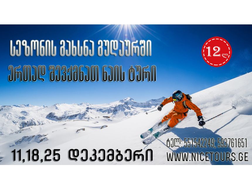 ერთი დღე გუდაურში