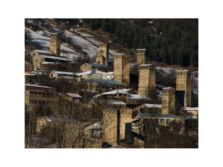 ახალი წელი სვანეთში დეკემბერი - იანვარი დარჩა ადგილი