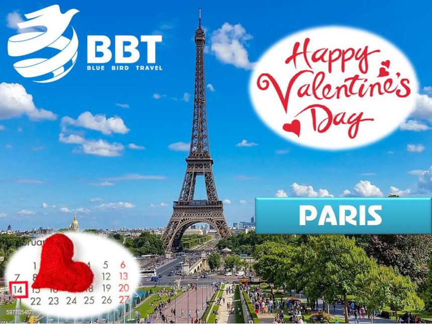 გაატარეთ ვალენტინობის დღესასწაული სიყვარულის ქალაქში, საყვარელ ადამიანთან ერთად!