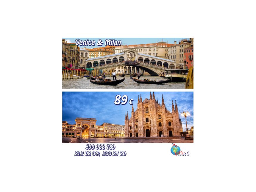 ✍ ვენეცია - მილანი! დღიანი ტური