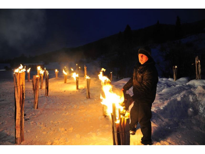 ლამპრობა უშგულსა და მესტიაში კვებით დღე