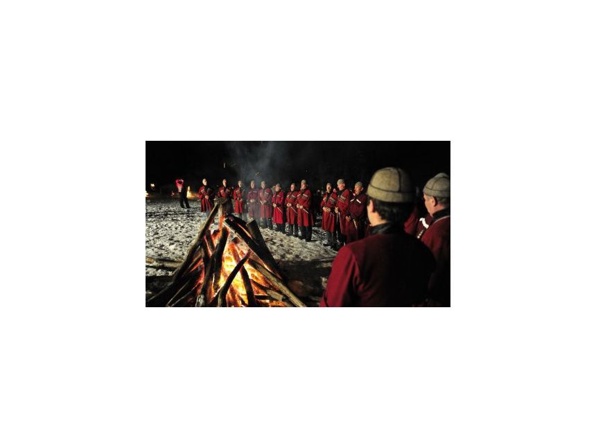 ლამპრობის დღესასწაული სვანეთში