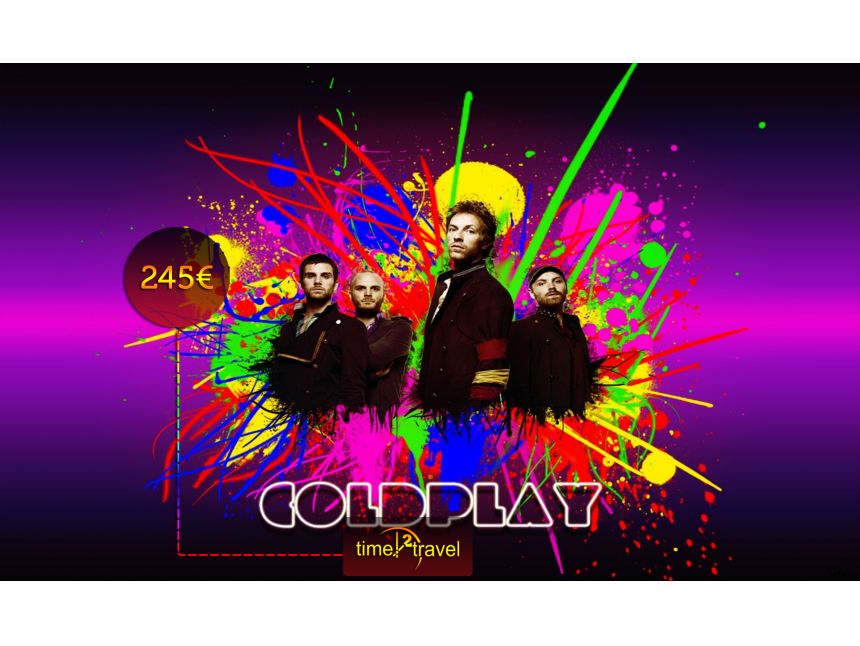 დაესწარით Coldplay - ის კონცერტს ვარშავაში 380 ევროდან 