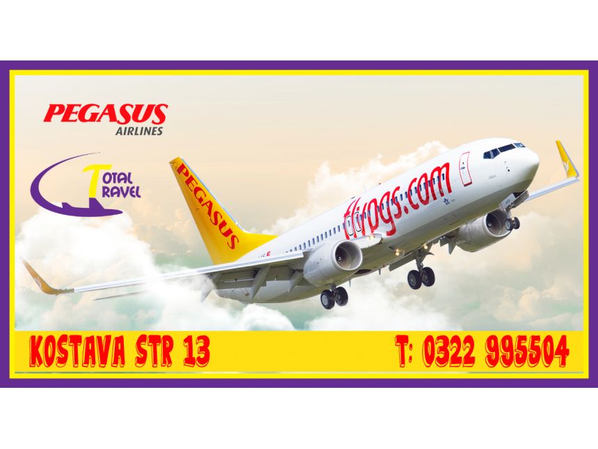 შეიძინეთ PEGASUS-ის ავიაბილეთები ყველაზე მისაღებ ფასად გთავაზობთ ფასებს მარტის თვეზე