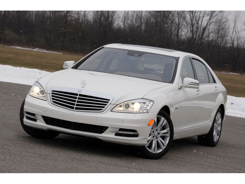 Transfer Mercedes-Benz S-Class White and Black