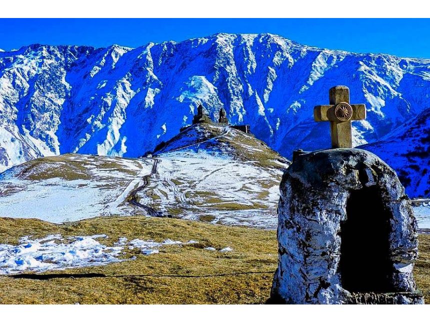 ტური თოვლიან ყაზბეგში