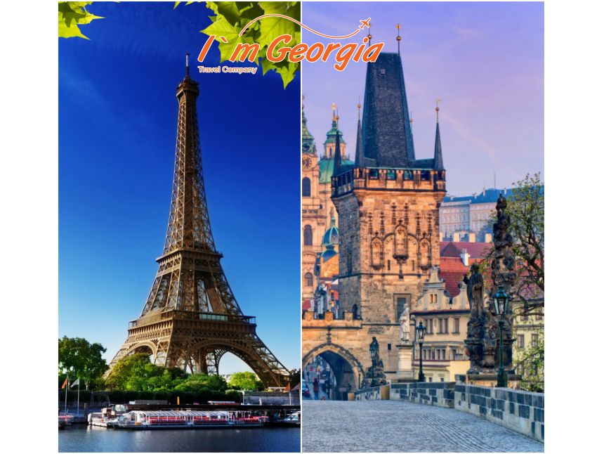 გაატარეთ ულამაზესი დღეები პარიზსა და პრაღაში