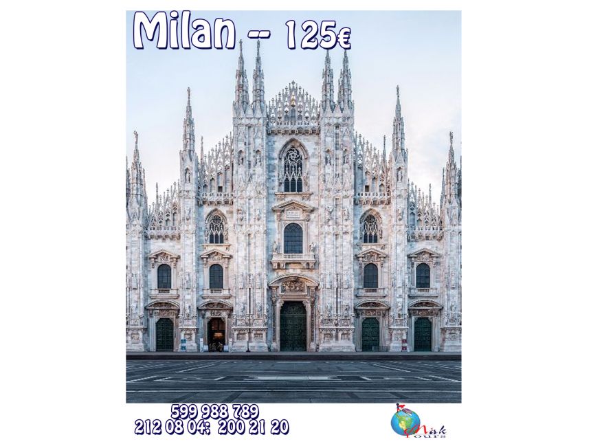 ✍ მილანი / MILAN შოპინგის მოყვარულთათვის ყველაზე დაბალ ფასად Mak Tours-ისგან  -დან!!!!