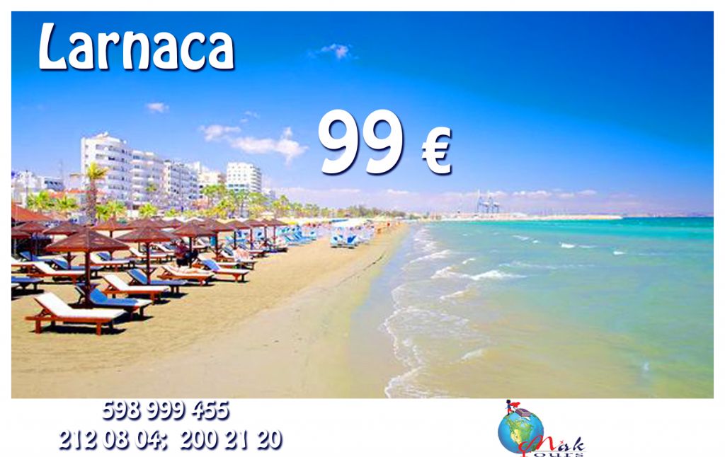 Larnaca from 99 Euros!!!