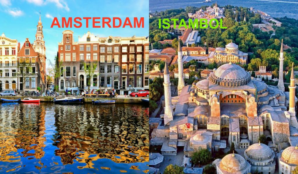 ამსტერდამი - სტამბოლი!!! ტიტების ფესტივალი ორ ულამაზეს ქალაქში!!!