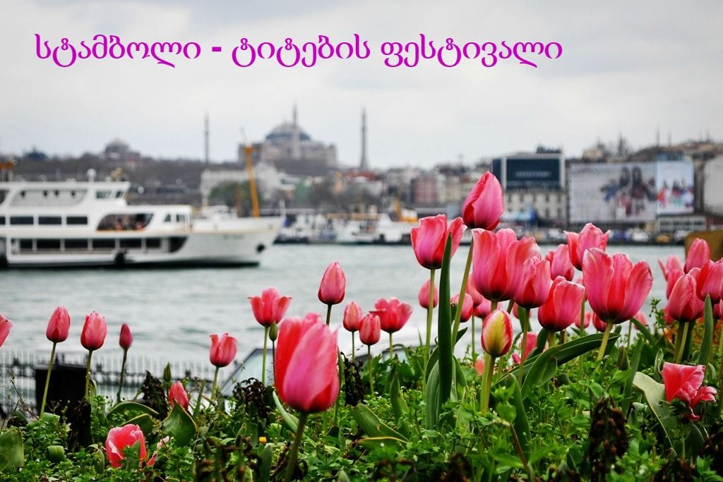 არ გამოტოვოთ ტიტების ულამაზესი ფესტივალი სტამბოლში ❣❣❣