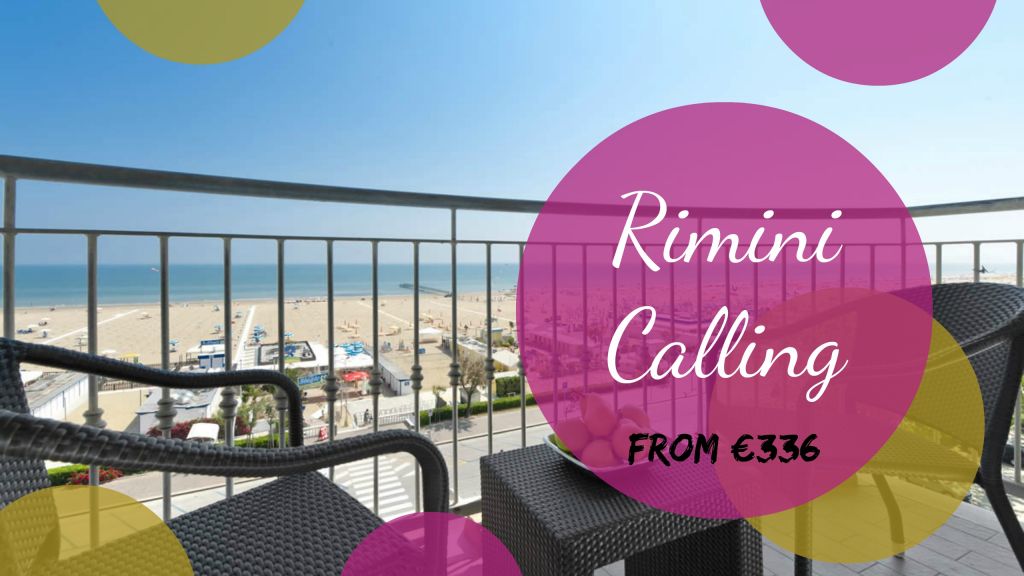 რიმინი - კურორტი ადრეატიკის ზღვაზე!