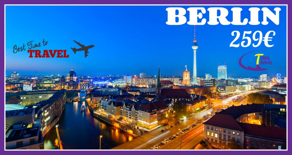 შეიძინეთ საგზური დღეს და იმოგზაურეთ ბიუჯეტურად მაისში < გერმნაია >>> ბერლინი