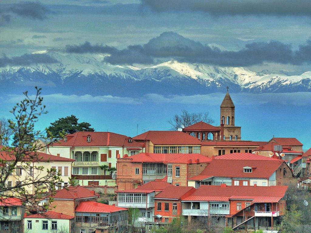 ადამიანი კახეთში.