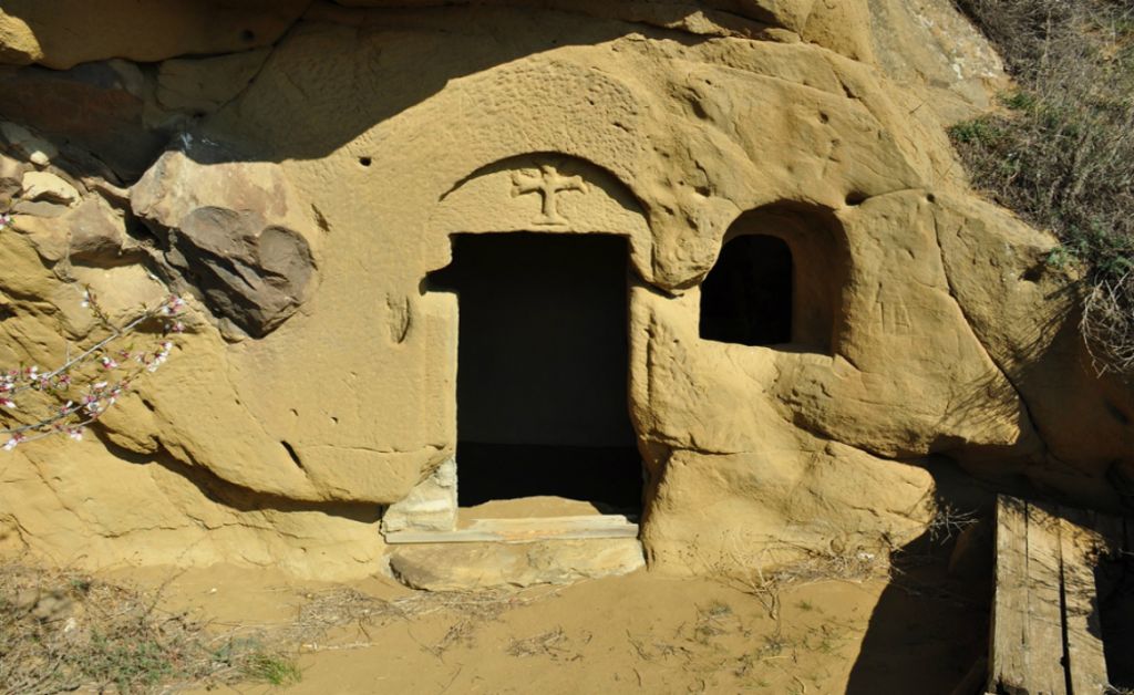 დავით გარეჯი ბოდბე სიღნაღი ღვთაება ანტონის სვეტი