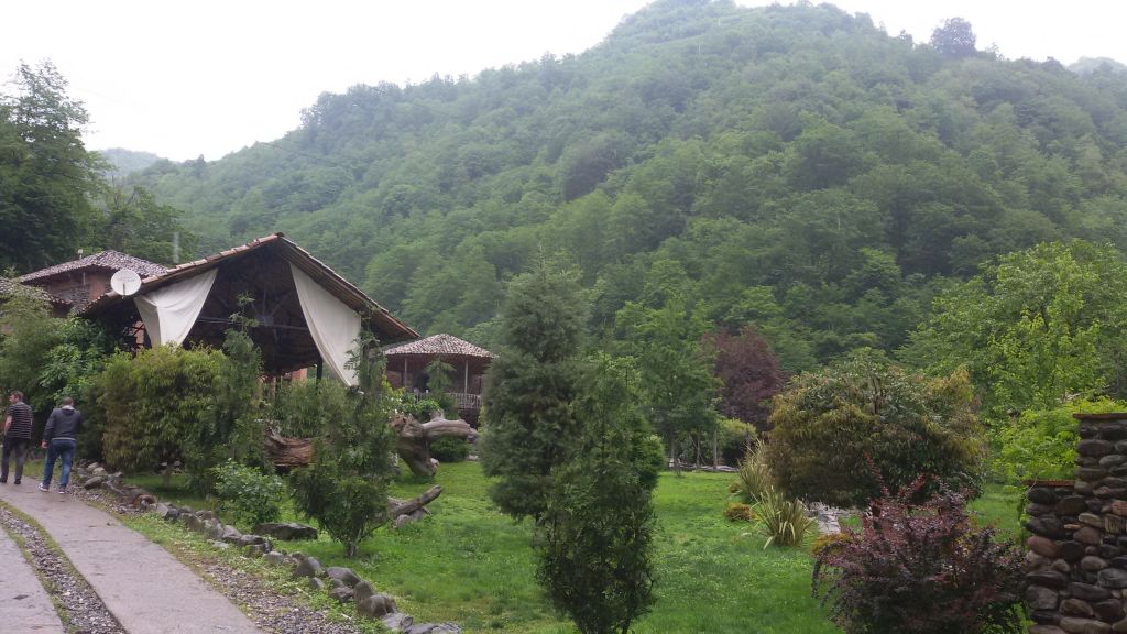 Makhuntseti Waterfall, Tamar Bridge, Walking By  km on the River Adjara