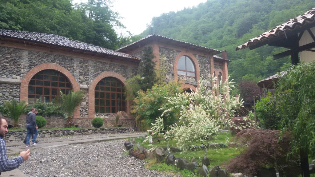 Makhuntseti Waterfall, Tamar Bridge, Walking By  km on the River Adjara