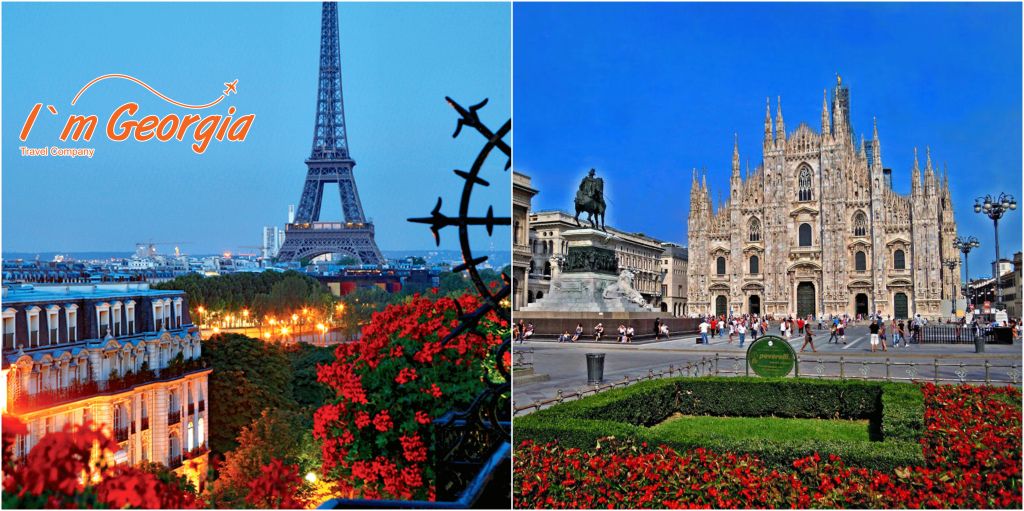 BONJOUR PARIS - CIAO MILANO