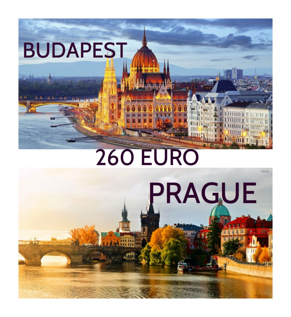 ბუდაპეშტი & პრაღა - ევროდან