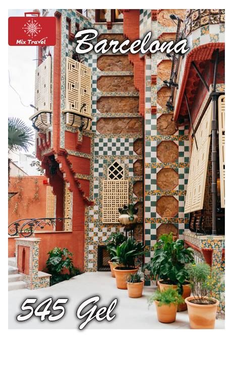 მხოლოდ დღეს! %-იანი ფასდაკლება ბარსელონას საგზურზე