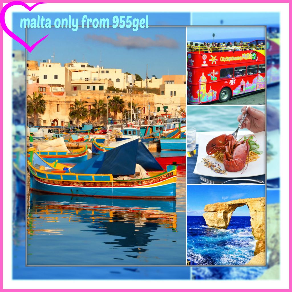 საოცნებო მოგზაურობა მალტას კუნძულებზე