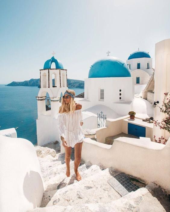 ცისფერი სამოთხე დედამიწაზე- ეს სანტორინია!!