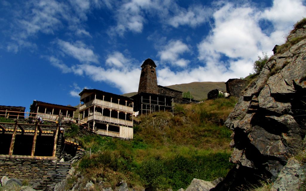 თუშეთის  დღიანი ტური ,, აგვისტო დარცა  ადგილი