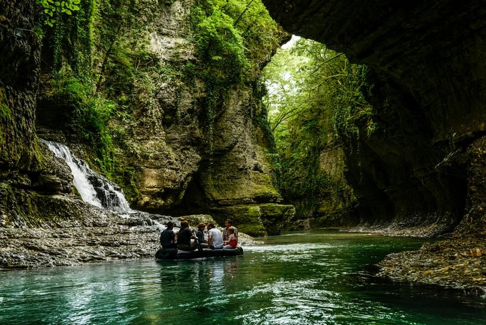 Okatse canyon,Martvili cave