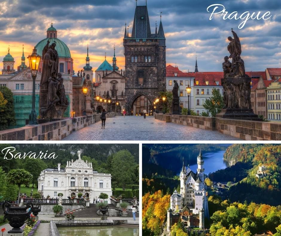 პრაღა-მიუნხენი-ბავარიის სასახლეები