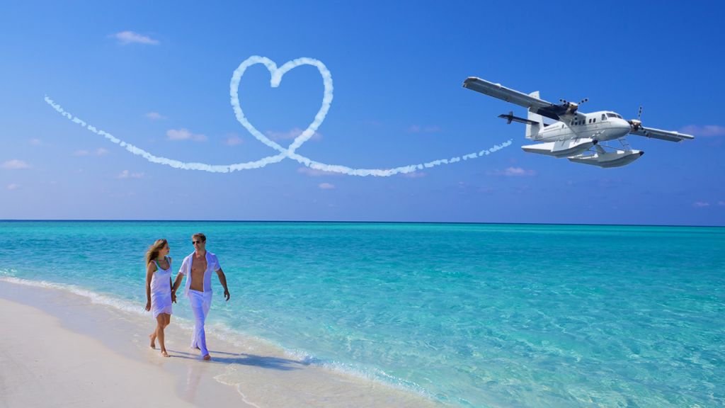 Valentin's Day In Maldives Island