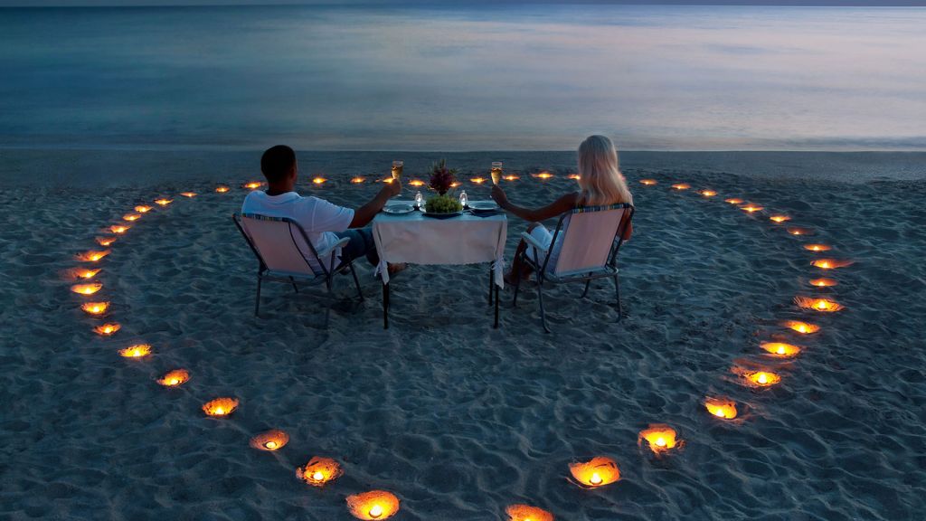 Valentin's Day In Maldives Island