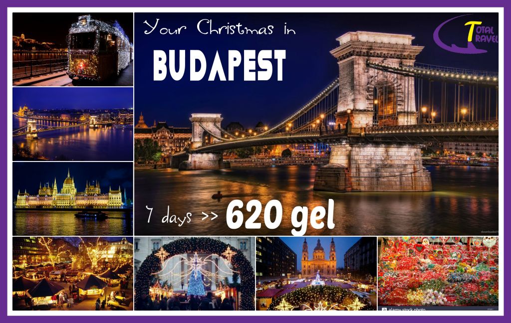 შენი ევროპული შობა უმშვენიერეს ბუდაპეშტში!