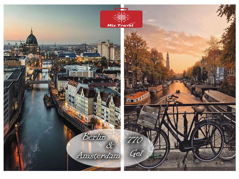 დღის აქცია ბერლინისა და ამსტერდამის საგზურზე