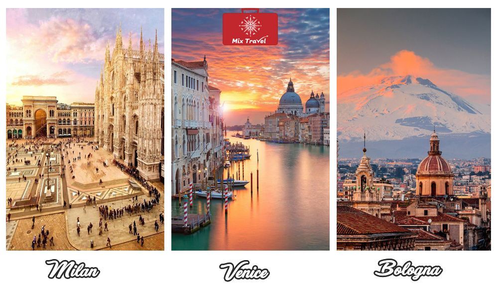 მილანი-ვენეცია-ბოლონია სულ რაღაც Mix Travel-ისგან!!!