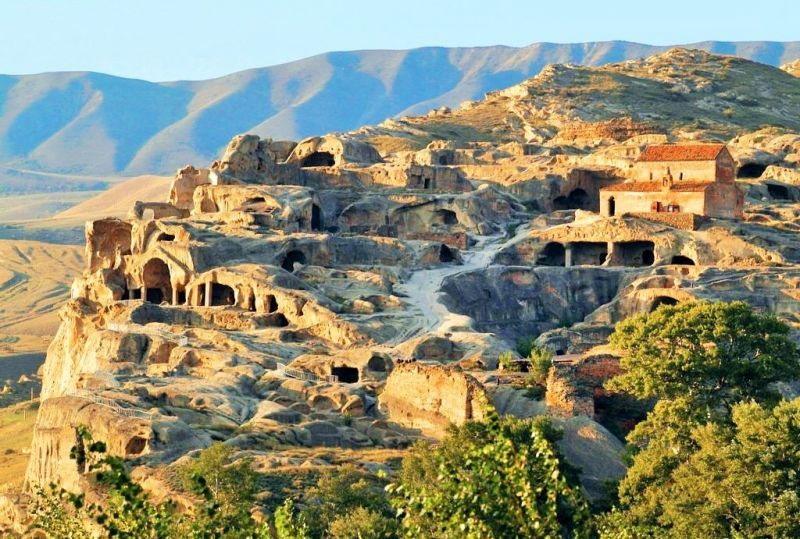Gori Fortress, Uplistsikhe (Cave town Georgia),  Jvari Monastery , Svetitskhoveli Cathedral. 