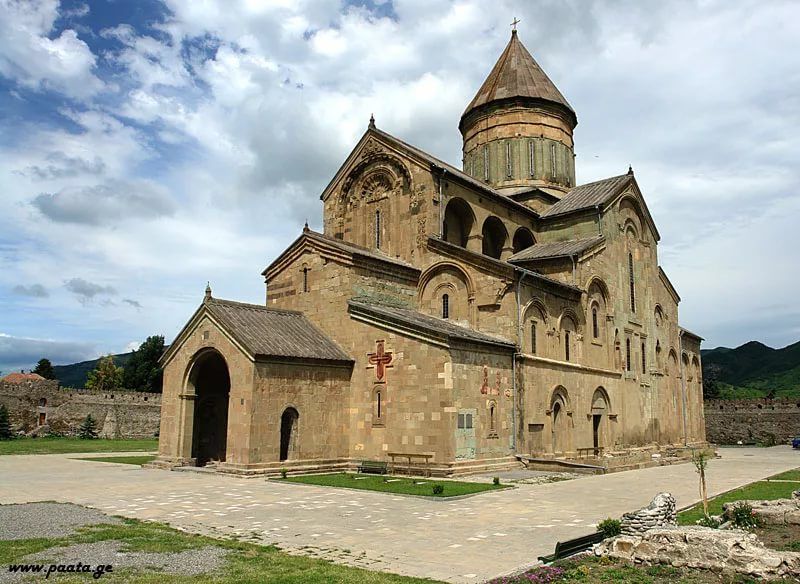 Gori Fortress, Uplistsikhe (Cave town Georgia),  Jvari Monastery , Svetitskhoveli Cathedral.
