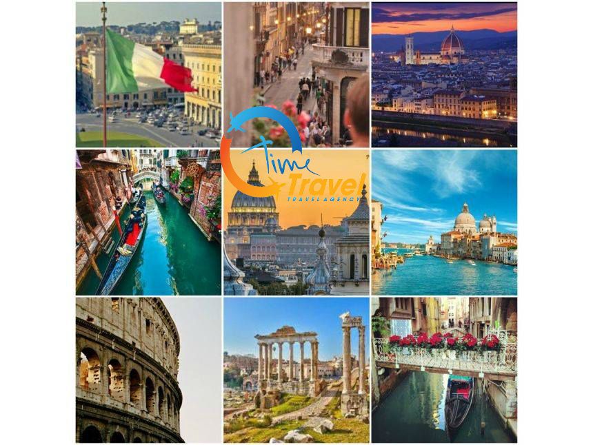 რომი/ფლორენცია/ვენეცია/პიზა/მილანი 