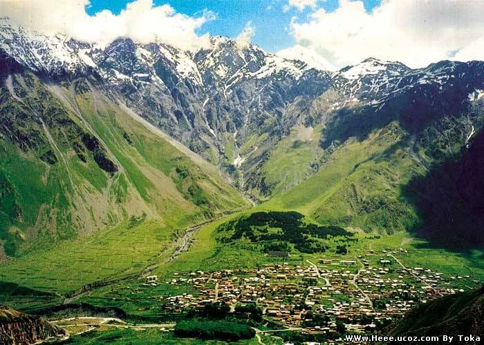 ანანური, ჟინვალჰესი,გუდაური, მჟავე წყლები,ყაზბეგი, გერგეთი...