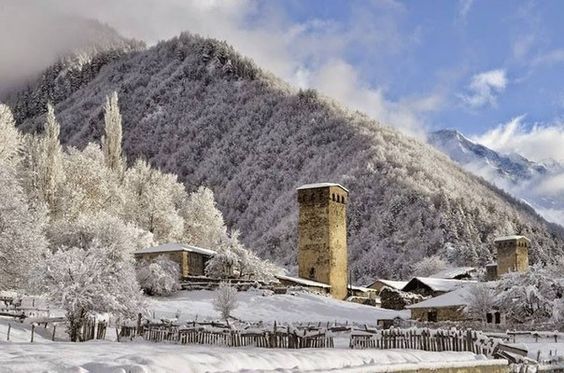 შეხვდი ☛ ახალ წელს სვანეთში .. იანვარი