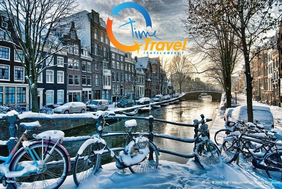 გაატარეთ წინა საშობაო პერიოდი ამსტერდამში