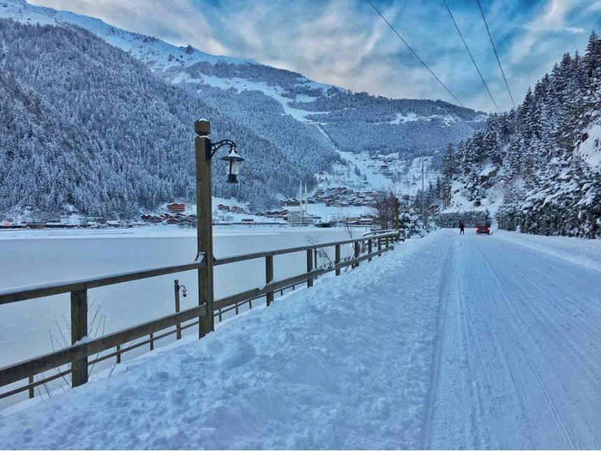 ზღაპრული ძველით ახალი წელი უზუნგულის ტბაზე .. იანვარს