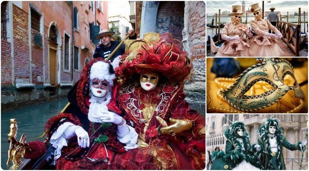 ყველაზე ფერადი და შთაბეჭდილებებით სავსე დღეები ვენეციის კარნავალზე❗❗❗❗
