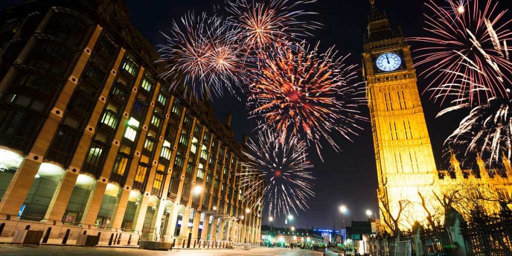 შეხვდით ახალ წელს ლონდოში