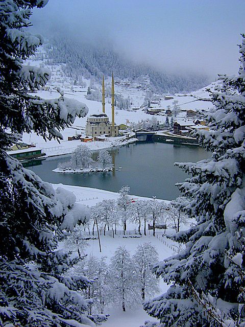 ზღაპრული ძველით ახალი წელი უზუნგულის ტბაზე .. იანვარს