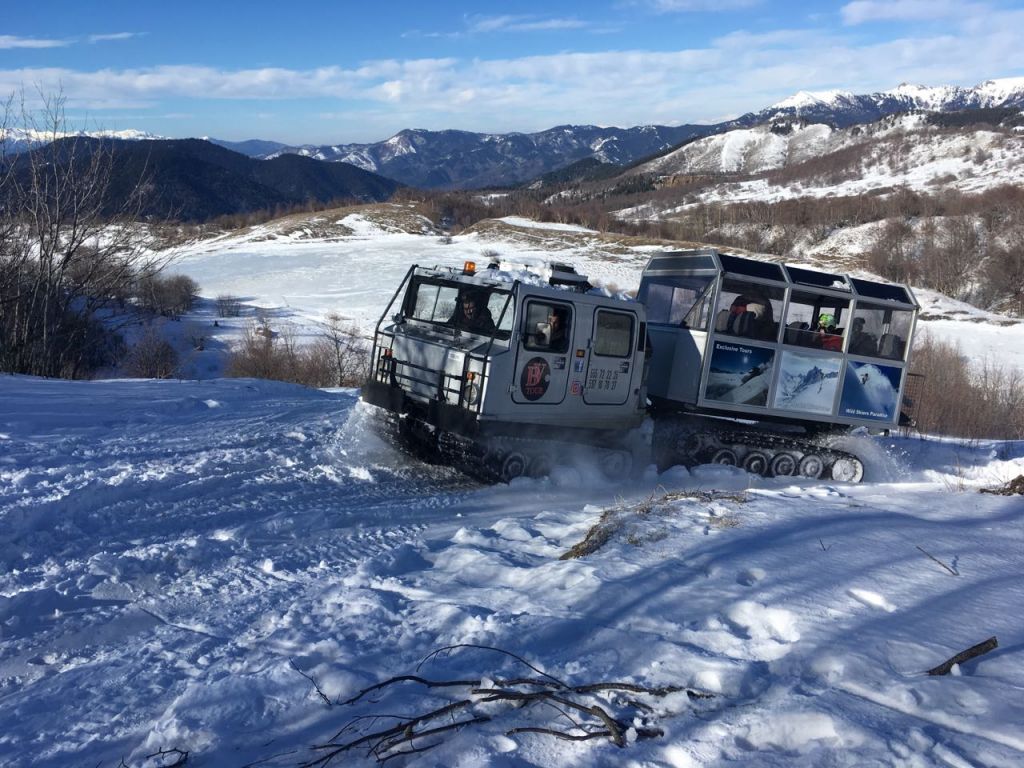 პირველად საქართველოში !  არ გამოტოვო ტური hagglund _ ით 