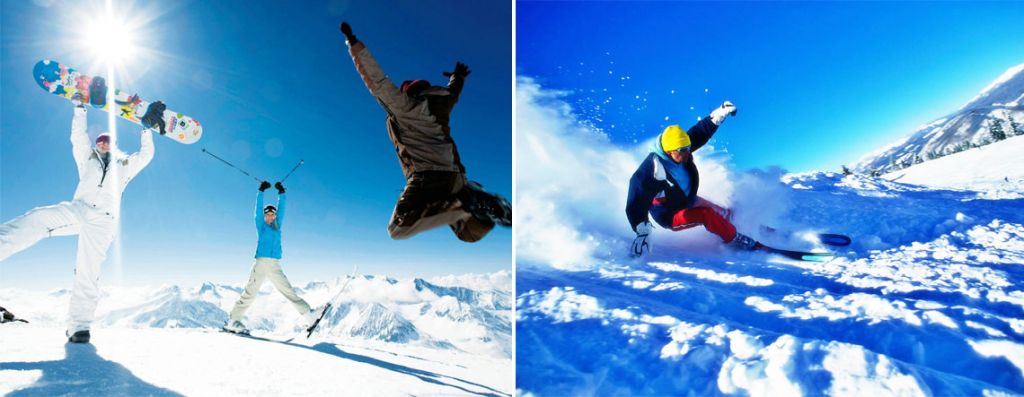 Два горнолыжных курорта за дней