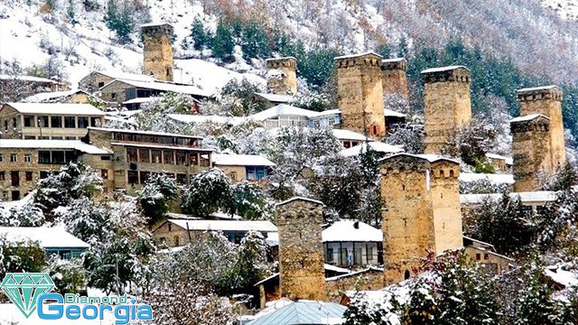 სამთო–სათხილამურო ტური სვანეთში (დღე-ღამე) .-.