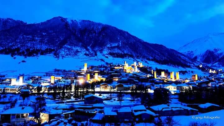 ლამპრობა სვანეთში თებერვალს <