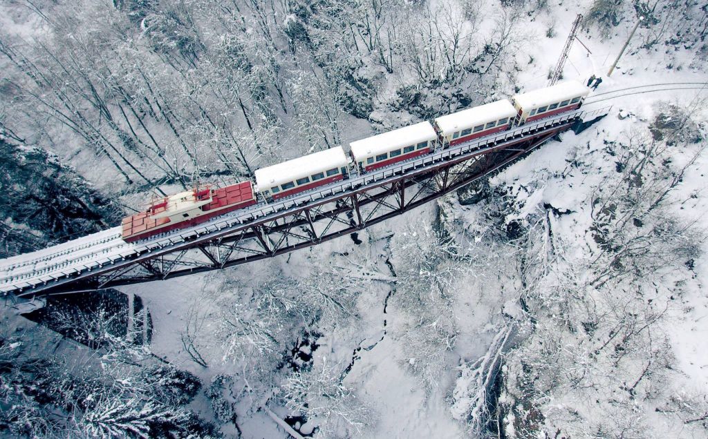 იანვარს ბორჯომ ბაკურიანის ულამაზესი ხეობა